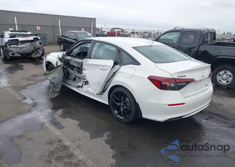 2026 Honda Civic Hybrid Sport/Sport Touring z USA, uszkodzony, nr VIN 2HGFE4F83TH304618